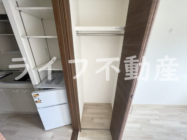 Parfait俊徳道の収納|たっぷりとした収納スペースです