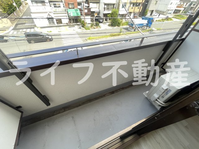 Parfait俊徳道のバルコニー|開放的で明るい空間を演出してくれるバルコニーです