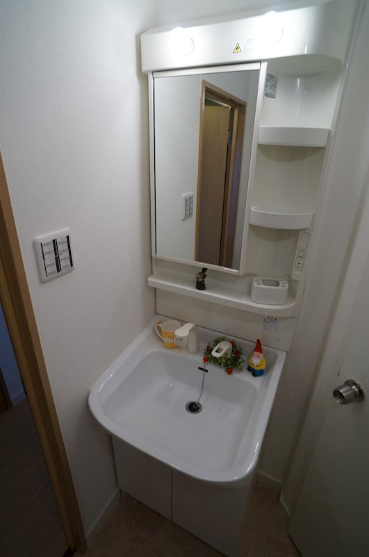 コーポラス大宮の洗面所