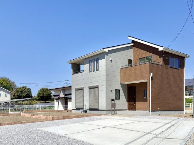 【新築戸建】第6前橋鼻毛石　の外観|■外観｜土日のご見学はもちろん、平日・夜間のご案内も大歓迎です♪「今から見たい」や「仕事終わりに見たい」にもご対応できますのでお気軽にお問い合わせください♪
