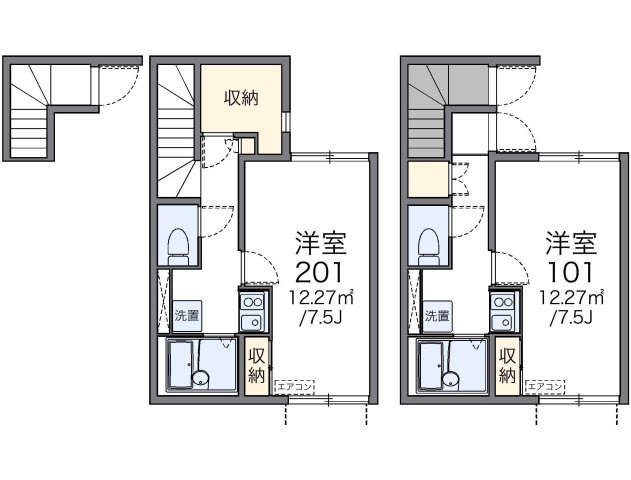 レオネクストパシフィックメゾンの間取り|画像2