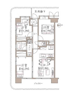 【間取り】 | ライオンズプラザ稲毛海岸