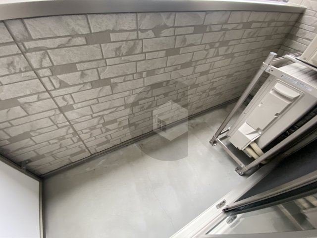 アート徳庵のバルコニー