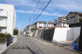 【前面道路含む現地写真】 | 【仲介手数料無料！！】多摩市永山2丁目　売地　3980万円