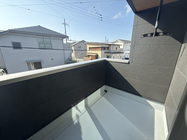 大津市大江4丁目　新築戸建のバルコニー