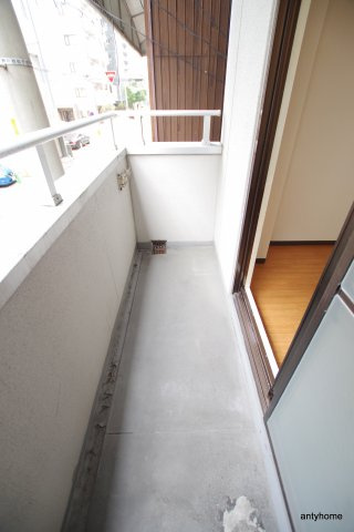 ユニオンハイツ　仲介手数料無料のバルコニー