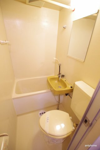 ユニオンハイツ　仲介手数料無料の洗面所