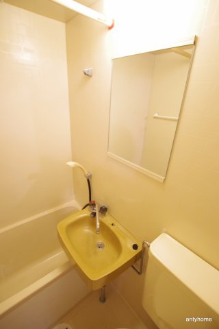 ユニオンハイツ　仲介手数料無料の洗面所