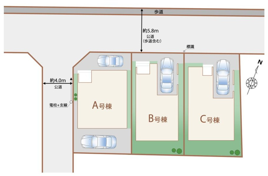 船橋市習志野台８丁目１９０５番の区画図