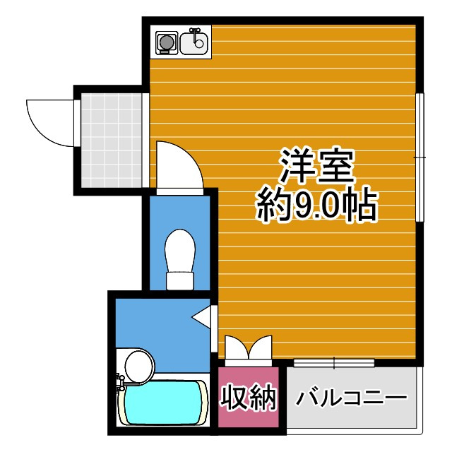 コートAUの間取り
