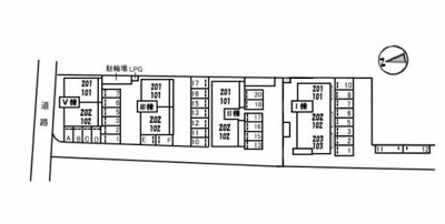 【区画図】 | ディアス千原　5