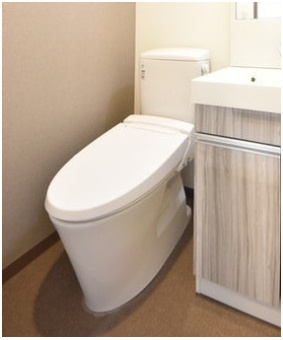 Court Blancheのトイレ