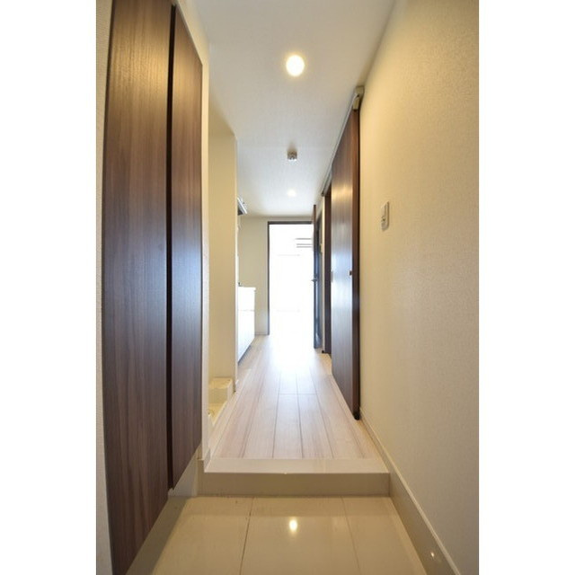 Court Blancheの玄関