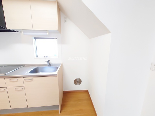 シャルムＫのキッチン|冷蔵庫置場です☆