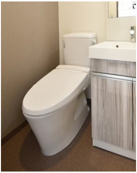 Court Blancheのトイレ