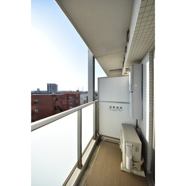 Court Blancheのバルコニー