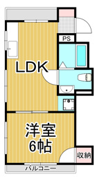 Oyamaマンションの間取り