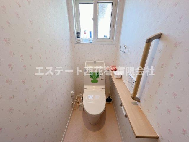 花巻市東和町土沢８区　土地建物のトイレ