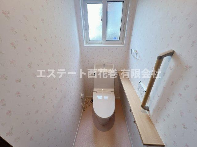 花巻市東和町土沢８区　土地建物のトイレ