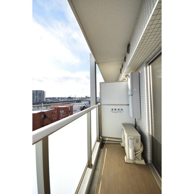 Court Blancheのバルコニー