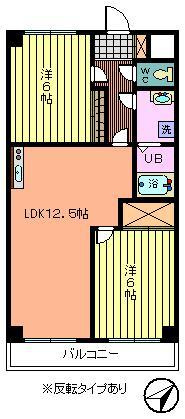 ハイデンスムラタの間取り