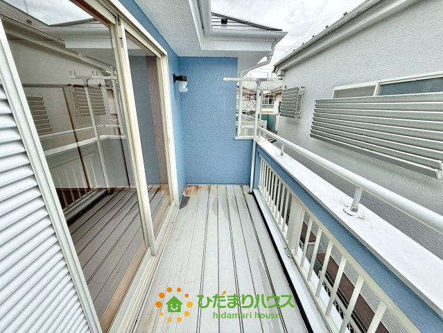 久喜市桜田1期　中古一戸建てのバルコニー