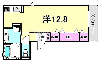 フォーシーズンズ神戸の間取り