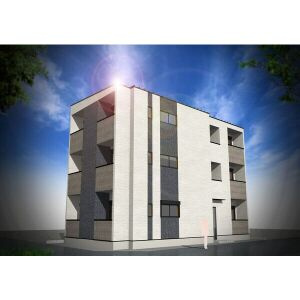 ハーモニーテラス新守山Ⅱの外観パース