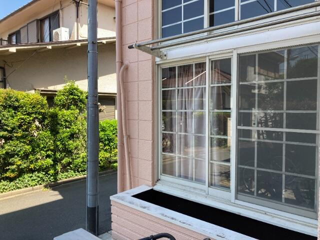 スカイコア金町20のバルコニー