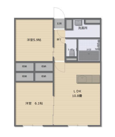 Bliss小池原の間取り