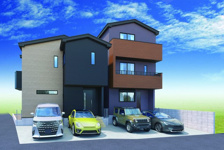 舟倉1丁目新築戸建て　1号棟の画像