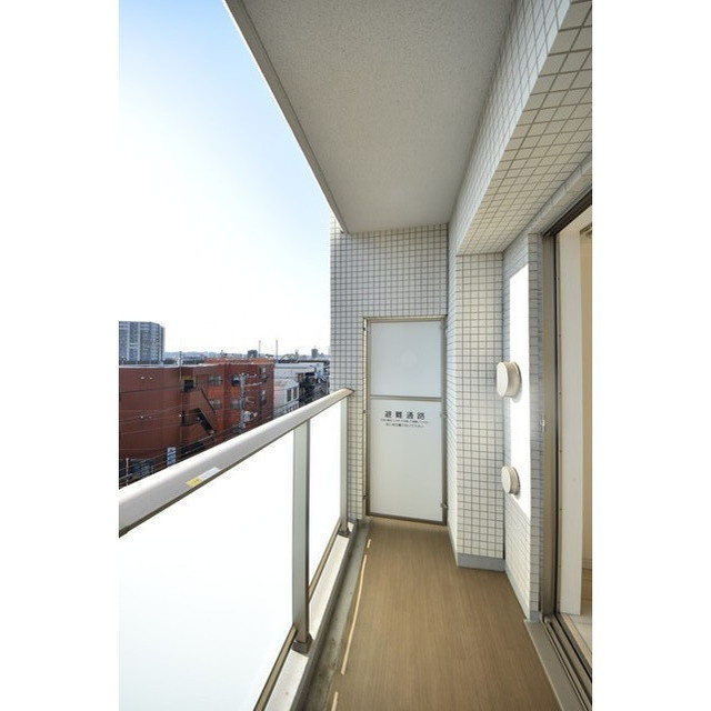 Court Blancheのバルコニー