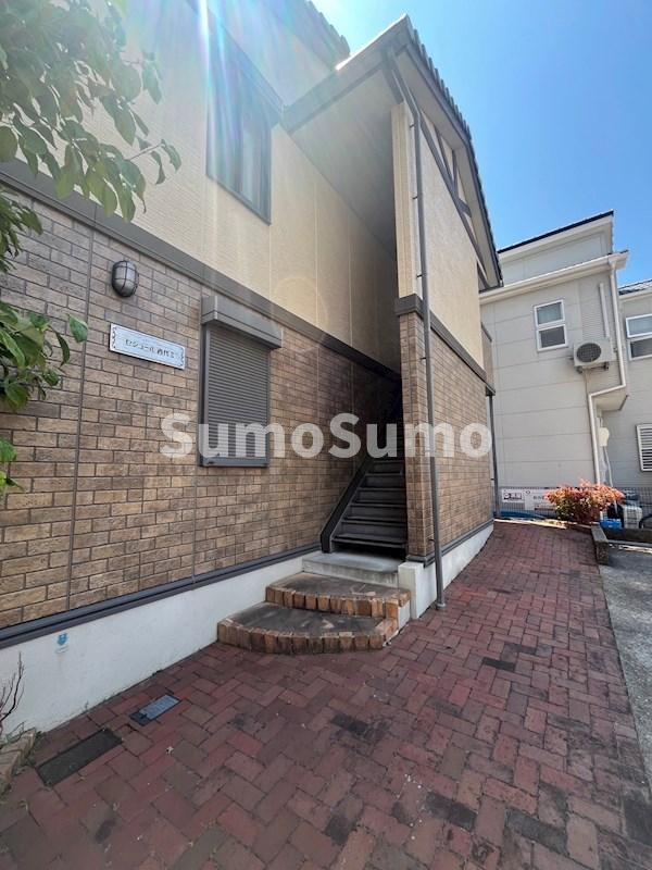 セジュール西代Ⅱの外観|落ち着いた雰囲気の外観です