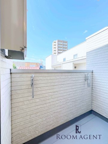 ハーモニーテラス志賀町Ⅳのバルコニー