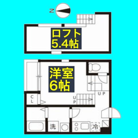 ハーモニーテラス志賀町Ⅳの間取り