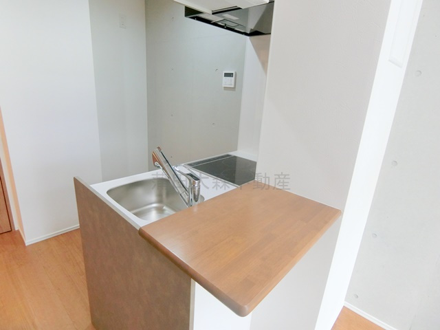 ラヴィエール羽田スカイゲートのキッチン|二口IHコンロ付きシステムキッチン