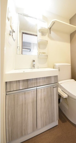 Court Blancheの洗面所