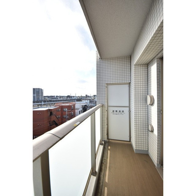 Court Blancheのバルコニー