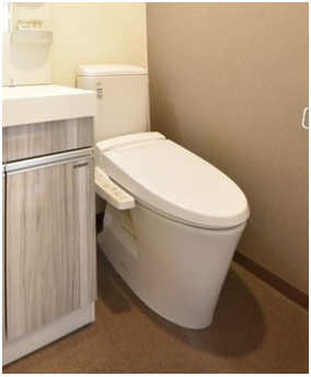 Court Blancheのトイレ