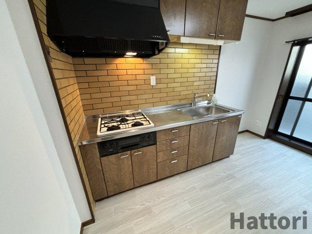 ハイツ西田のキッチン