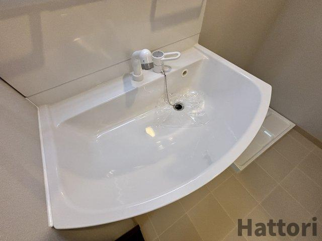 ハイツ西田の洗面所