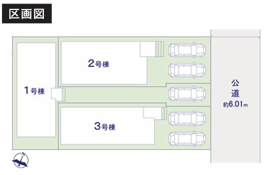 船橋市習志野台５丁目Ⅱの区画図