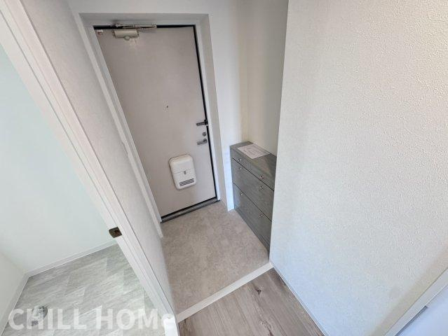 サントリーニマンションの玄関|他社様掲載物件もまとめてご紹介、ご案内可能です(^^)/