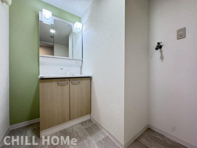 サントリーニマンションの洗面所|他社様掲載物件もまとめてご紹介、ご案内可能です(^^)/