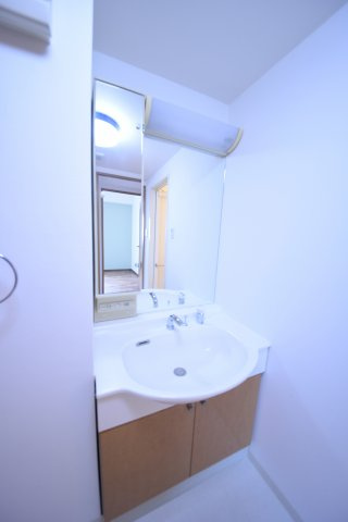 呉三条1丁目分譲賃貸マンションの洗面所