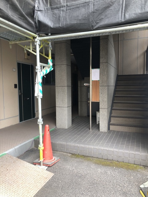 ハイムジョイフルのエントランス|エントランスになります。