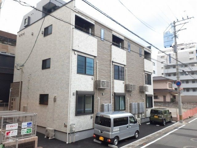 福岡市博多区寿町２丁目のアパートの外観