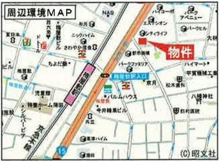 メゾン・ムラセの地図