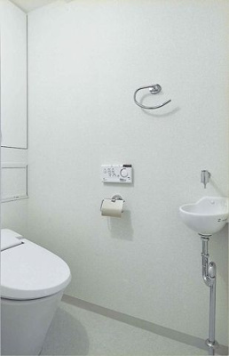 【トイレ】 | レジディア神田岩本町Ⅱ | ゆったりとした空間のトイレです