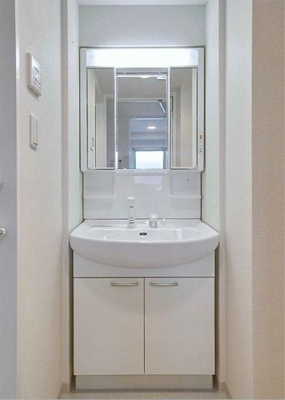 【独立洗面台】 | レジディア神田岩本町Ⅱ | 独立洗面化粧台付き
